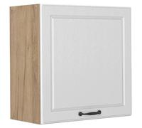 Armario colgante Vicco R-Line Blanco casa de campo/Roble dorado 60 cm con 1 puerta, Model 65817
