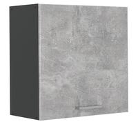 Armario colgante Vicco R-Line Hormigón/Antracita 60 cm con 1 puerta, Model 65792