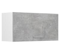 Armario colgante Vicco R-Line Hormigón/Blanco 80 cm Plano, Model 63100