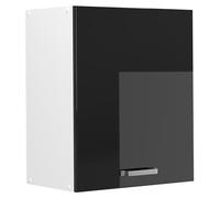 Armario colgante Vicco R-Line Negro brillo intenso/Blanco 50 cm, Model 70027