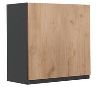 Armario colgante Vicco R-Line Roble dorado/Antracita 60 cm con 1 puerta, Model 65789
