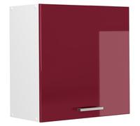 Armario colgante Vicco R-Line Rojo de alto brillo 60 cm con 1 puerta, Model 65782