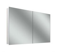 Armario con espejo iluminado Schneider STYLE TW LED, 2 puertas, 131,5x71,5x12cm, 194.130.01.02, Versión: CH estándar/estuche blanco