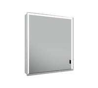 Armario con espejo KEUCO Royal Lumos, de pared, 1 puerta, puerta larga, con bisagra a la izquierda, 650mm, 14301172201, Versión: sin control Dalí