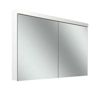 Armario con espejo Schneider LOW plus LED, 2 puertas 60/60cm, 1195x120x747mm, iluminación superior, 172.120.01.0201, Versión: CH standardna/korpusno bela/3000K