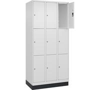 Armario de 3 compartimentos Classic PLUS C+P, 3 secciones
