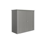 Armario de acero para exterior biohort para equipos 190 x 182.5 x 83 cm y capacidad de 2700 l gris