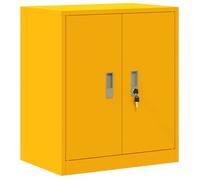Armario De Almacenamiento Amarillo Mostaza 60 X 40 X 70 Cm Vidaxl