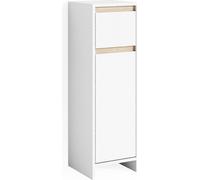 Armario de baño mediano Vicco Emma Blanco/Sonoma 30 x 95 cm, Model 29340