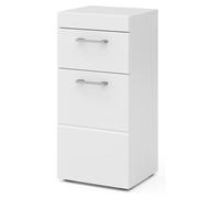 Armario de baño mediano Vicco Luna Blanco 37 x 79 cm, Model 38766
