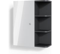 Armario de baño Vicco Fynn Blanco alto brillo 47.2 x 59.2 cm, Model 34148