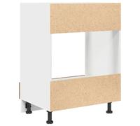 Armario de cocina de 60x46x81,5 cm – Armario de almacenamiento, despensa, armario para horno y aparador, con aspecto de madera envejecida, fabricado en aglomerado