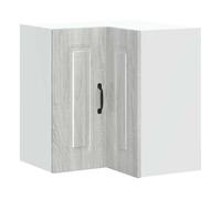 Armario de cocina de esquina de pared - mueble cocina kalmar gris sonoma