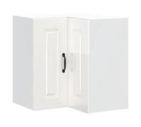 Armario de cocina de esquina pared - mueble cocina kalmar blanca de alto brillo