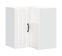 Armario de cocina de esquina pared - mueble cocina lucca blanca de alto brillo