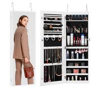 Armario de Espejo VEVOR 42.52in con Cerradura, Montable en Pared o Puerta