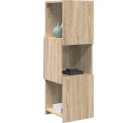 Armario de esquina vidaXL, 30,5 x 30 x 95 cm, material de madera, color roble Sonoma