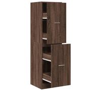 Armario de farmacia vidaXL, estilo roble, 40x41x144,5 cm, material de madera