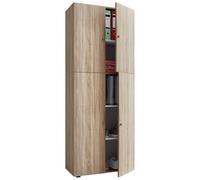 Armario de madera Armario juvenil Armario infantil Armario Lona Puertas batientes Armario de madera Armario juvenil Armario infantil Armario Lona Puertas batientes Roble Sonoma (aserrado en bruto)