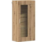 Armario de madera vidaXL, estilo artesanal, acabado en roble. Material: aglomerado de madera