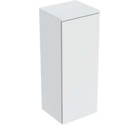Armario de media altura Geberit Renova Plan, con una puerta, 33x85x29,7cm, 504.044.00.1, Color: blanco / barnizado satinado mate