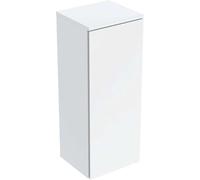 Armario de media altura Geberit Renova Plan, con una puerta, 33x85x29,7cm, 504.044.01.1, Color: blanco / barnizado con brillo satinado