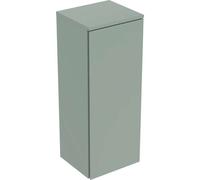 Armario de media altura Geberit Renova Plan, con una puerta, 33x85x29,7cm, 504.044.IK.1, Color: verde salvia / barnizado satinado mate