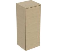 Armario de media altura Geberit Renova Plan, con una puerta, 33x85x29,7cm, 504.044.PS.1, Color: Estructura de madera de roble natural / melamina