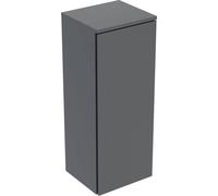 Armario de media altura Geberit Renova Plan, con una puerta, 33x85x29,7cm, 504044JK1, Color: lava / barnizado satinado mate - CM
