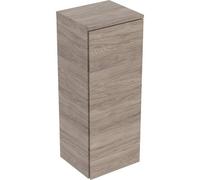 Armario de media altura Geberit Renova Plan, con una puerta, 33x85x29,7cm, 504044JR1, Color: Estructura de madera de nogal americano / melamina - CM
