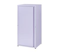 Armario de oficina burlöv acero 88x40x35 cm - violeta [en.casa]