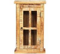 Armario de pared de madera reciclada maciza 44x21x72 cm | Madera de recuperación, estilo vintage, compartimento grande, ya ensamblado, grano y color únicos, entrega aleatoria