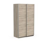 Armario de roble Kronberg – 2 puertas correderas – 116,5 x 59,9 x 203 cm