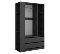 Armario de ropa Vicco Elmo Antracita 50 x 200 cm Lote de 2, Model 61352