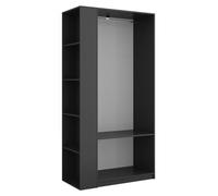 Armario de ropa Vicco Elmo Antracita 80 x 200 cm Lote de 2, Model 61344