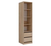 Armario de ropa Vicco Elmo Sonoma 50 x 200 cm, Model 60711
