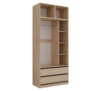 Armario de ropa Vicco Elmo Sonoma 50 x 40 cm Lote de 3, Model 61355
