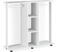 Armario de ropa Vicco Robbie Blanco 130 x 120 cm, Model 34419