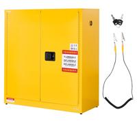 Armario de seguridad VEVOR de 41,6 litros, 42,9 x 42,9 x 46 cm. Bisagras de seguridad. Modelo manual con calentamiento. Dimensiones: 109,2 x 46 x 118 cm
