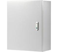 Armario Electrico de Acero Laminado en Frío, Caja Estanca Exterior Electrica con Cerradura de Seguridad y Recubrimiento de Pintura Electrostática en Polvo(50x70x25cm/20x28x10in)