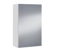 Armario espejo flotante bluma para baño estilo contemporáneo en color blanco 40x65x21 cm 40 cm