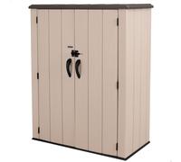 Armario Exterior Vertical 1.500 L Rough Cut™ 143x74x174 Cm, Marrón