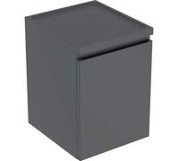 Armario lateral Geberit Renova Plan, con un cajón, 40x55x44,5cm, 501.913.JK.1, Color: lava / lacado mate