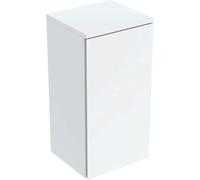 Armario lateral Geberit Renova Plan, con una puerta, 33x65x29,7cm, 504.043.01.1, Color: blanco / barnizado con brillo satinado