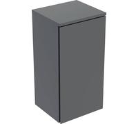 Armario lateral Geberit Renova Plan, con una puerta, 33x65x29,7cm, 504.043.JK.1, Color: lava / barnizado satinado mate