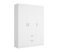 Kit Muebles – Armario DEKIT GRUPO RIMOBEL MAXI, 3 puertas y 2 cajones, Blanco, 215 x 52 x 150 cm