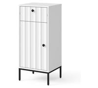 Armario mediano Vicco Eliza Ondulación blanca 40 x 87 cm, Model 57934