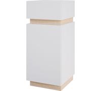 Armario mediano Vicco Gloria Blanco 33 x 75.5 cm con puerta y cajón, Model 40878