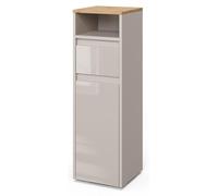 Armario mediano Vicco Majest Cachemira 30.2 x 96.3 cm con cajón y puerta, Model 58692