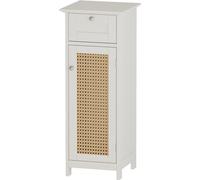 Armario mediano Vicco Rosario Blanco 32 x 87 cm con puerta y cajón, Model 40413
